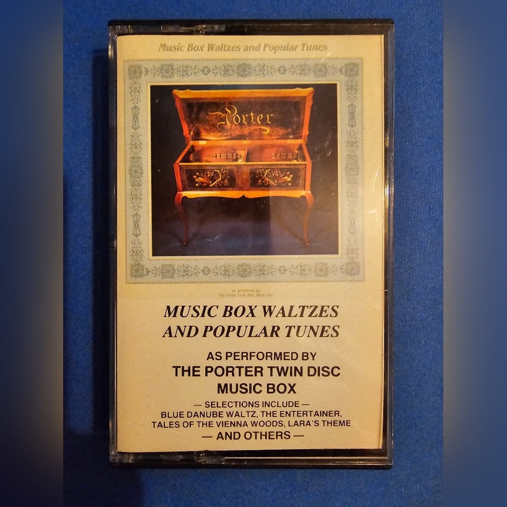 Vintage Cassette "Music Box Waltzes and Popular Tunes